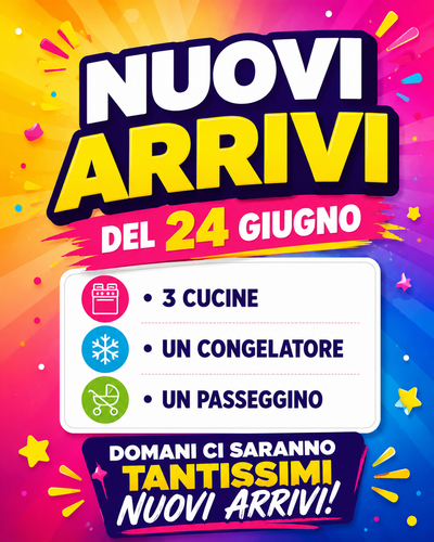 Nuovi arrivi del 24-06-2026