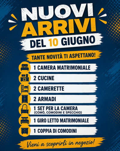 Nuovi arrivi del 10-06-2026