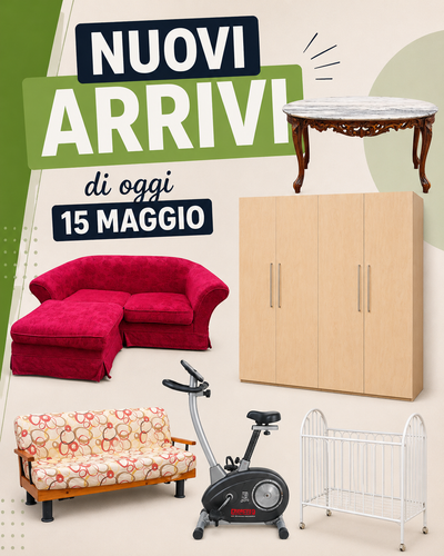 Nuovi arrivi del 15-05-2026