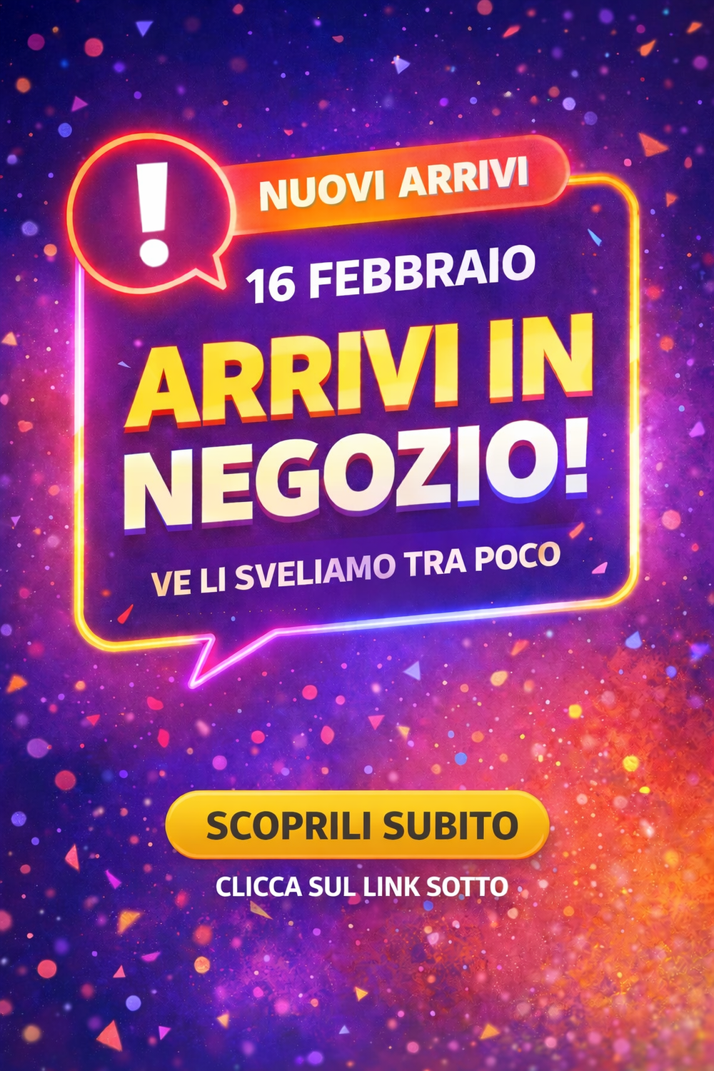 Nuovi arrivi del 16-02-2026