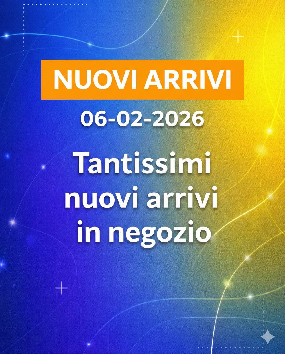 Nuovi arrivi del 06-02-2026