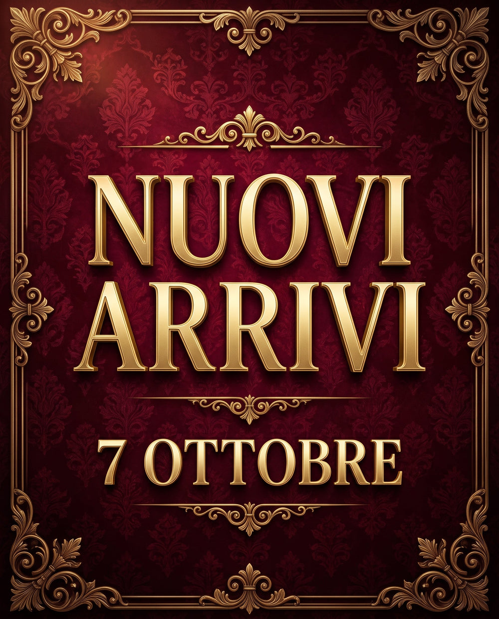 Nuovi arrivi del 07-10-2026
