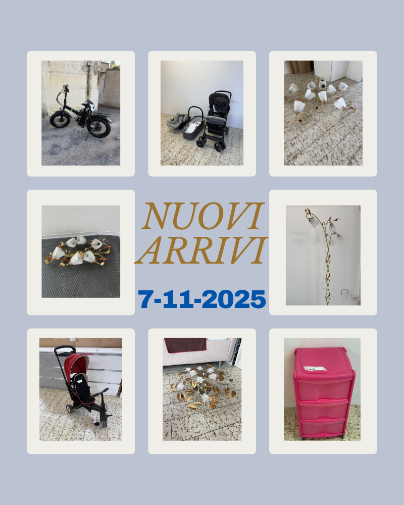 Nuovi arrivi del 7-11-2025