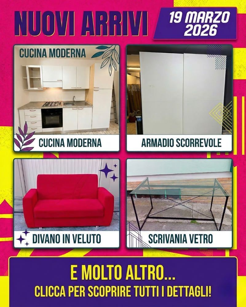Nuovi arrivi del 19-03-2026