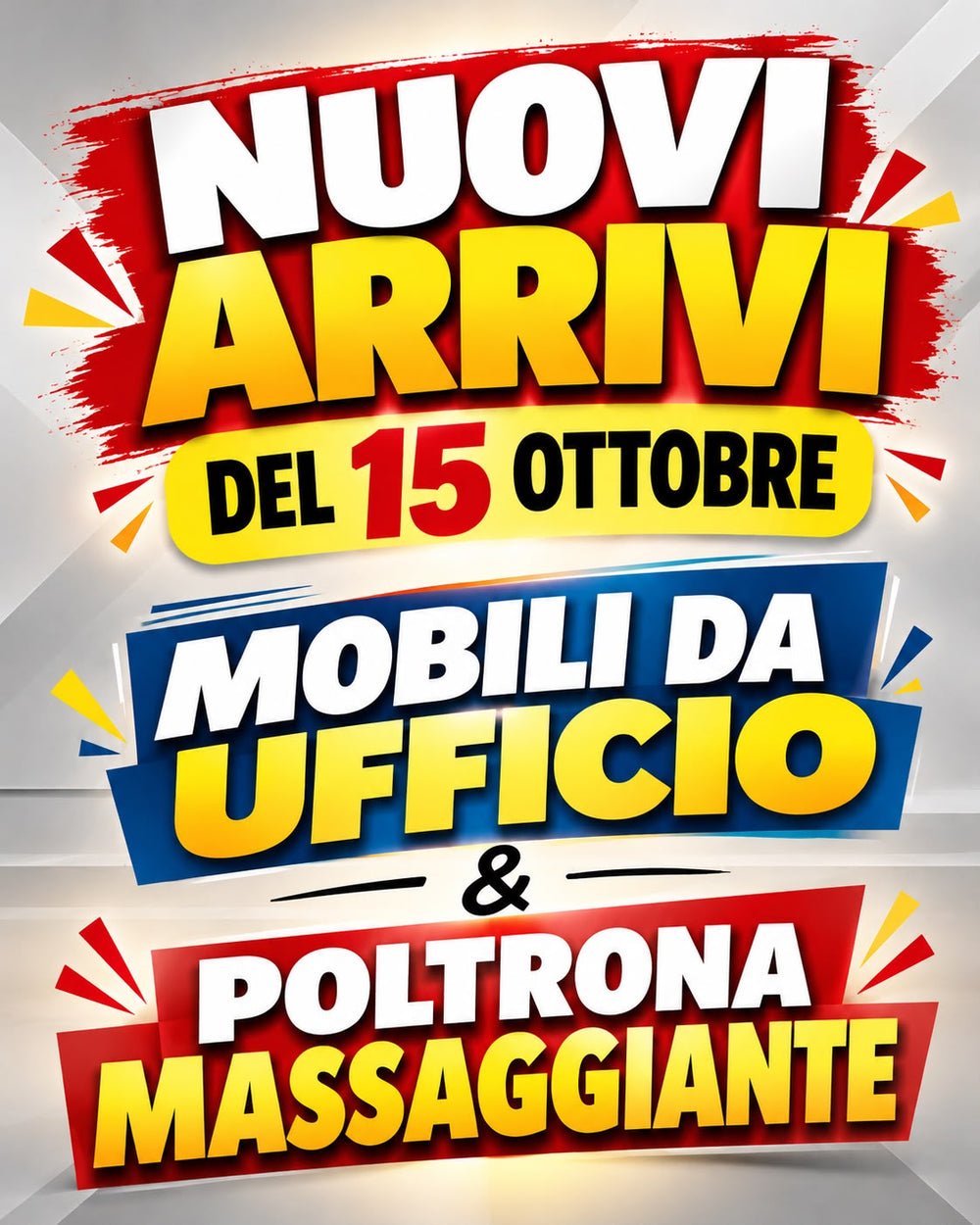Nuovi arrivi del 15-10-2026