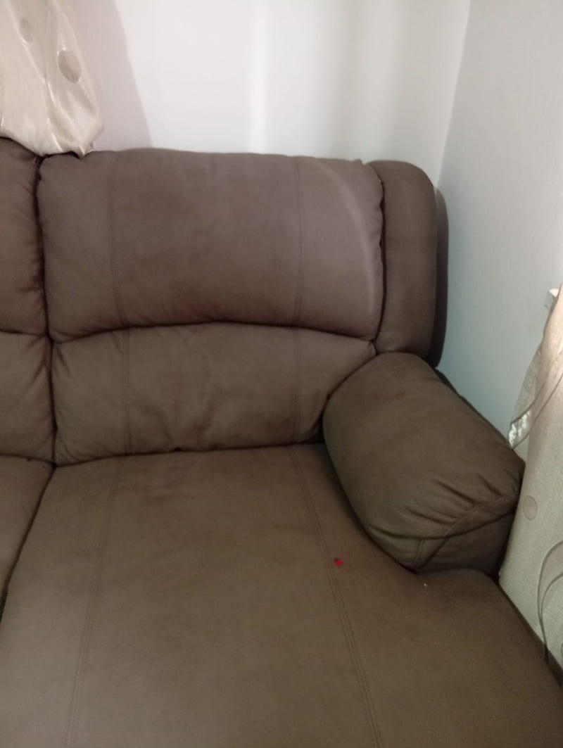 Divano angolare con Recliner meccanico