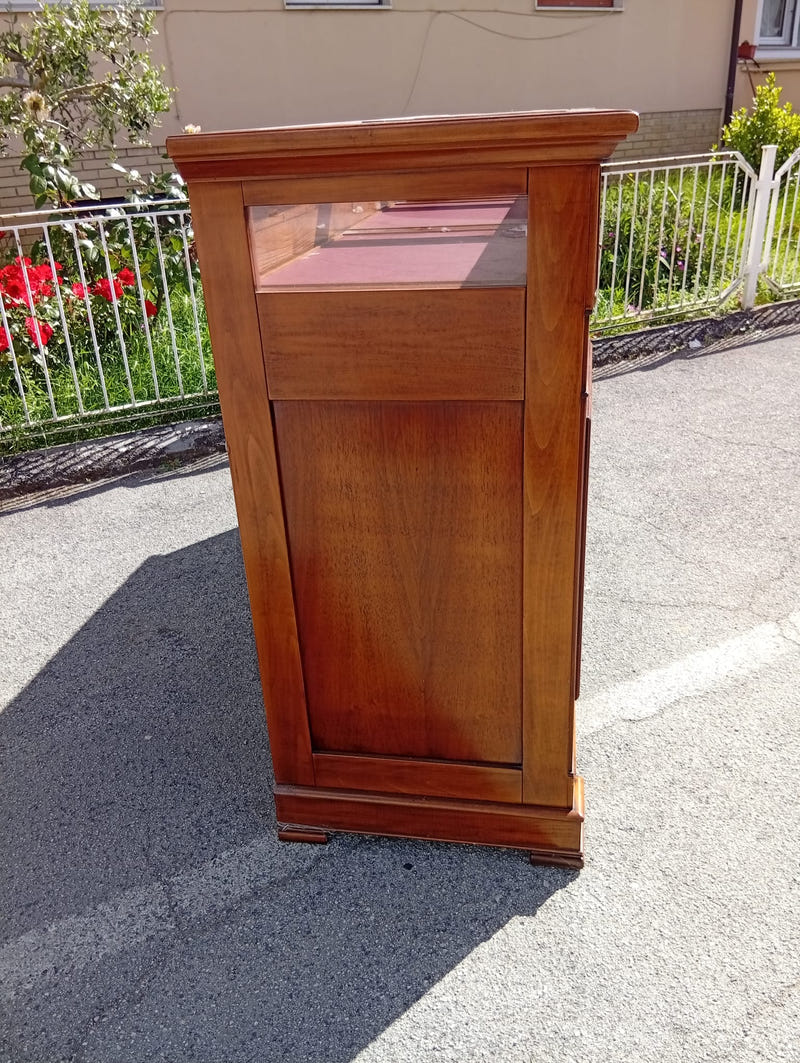 Credenza in legno MASSON MATIÉE con piana in vetro