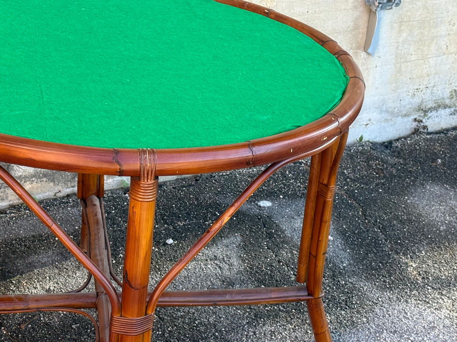 Tavolo da gioco in bambù – Piano rinnovato