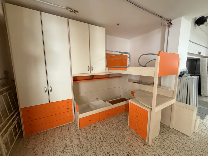 Cameretta a soppalco angolare