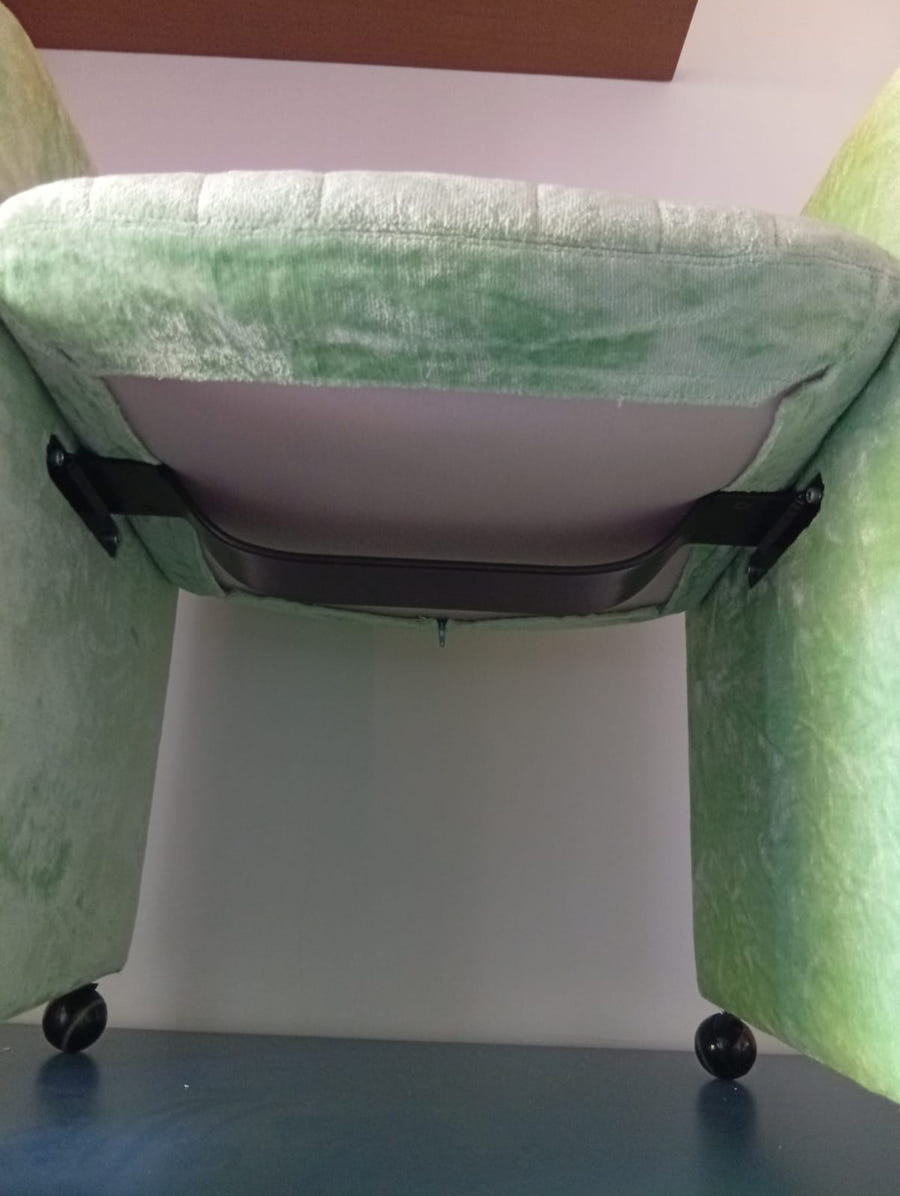 Set 4 sedie vintage modello "Montebello" Simon Gavina