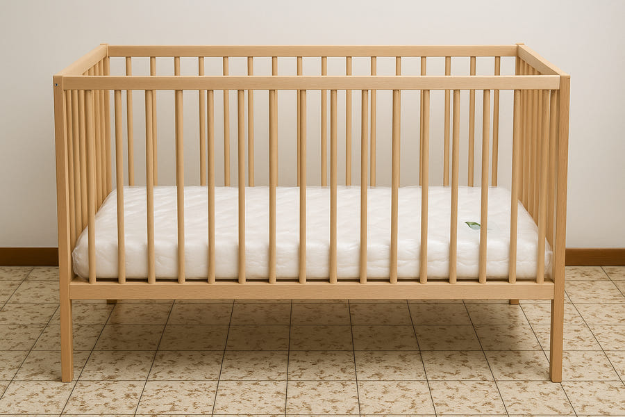 Culla bambino con materasso