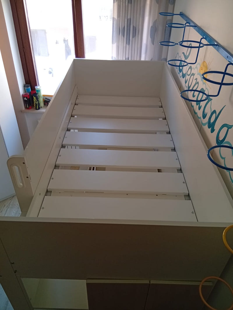 Cameretta a soppalco IKEA