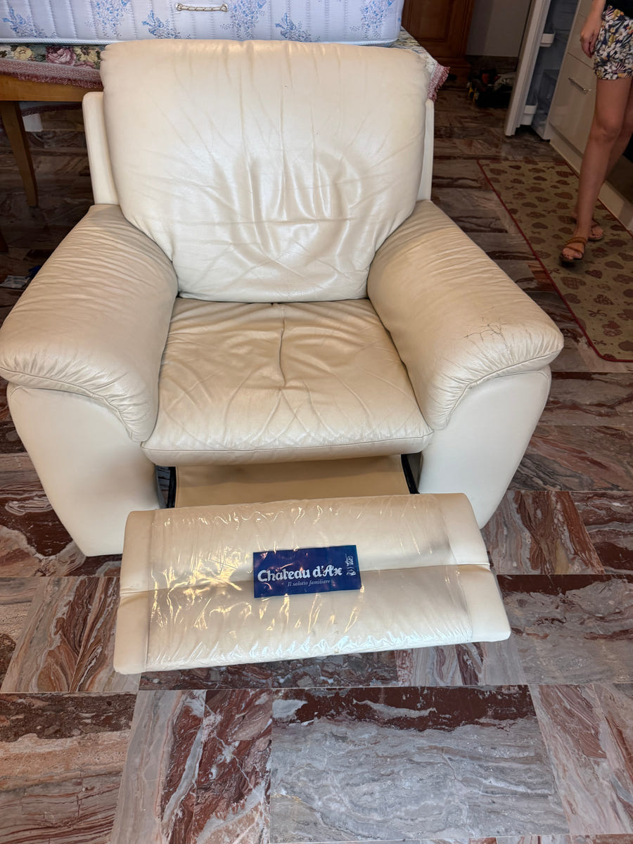 Poltrona CHATEAU D’ AX con Recliner meccanici