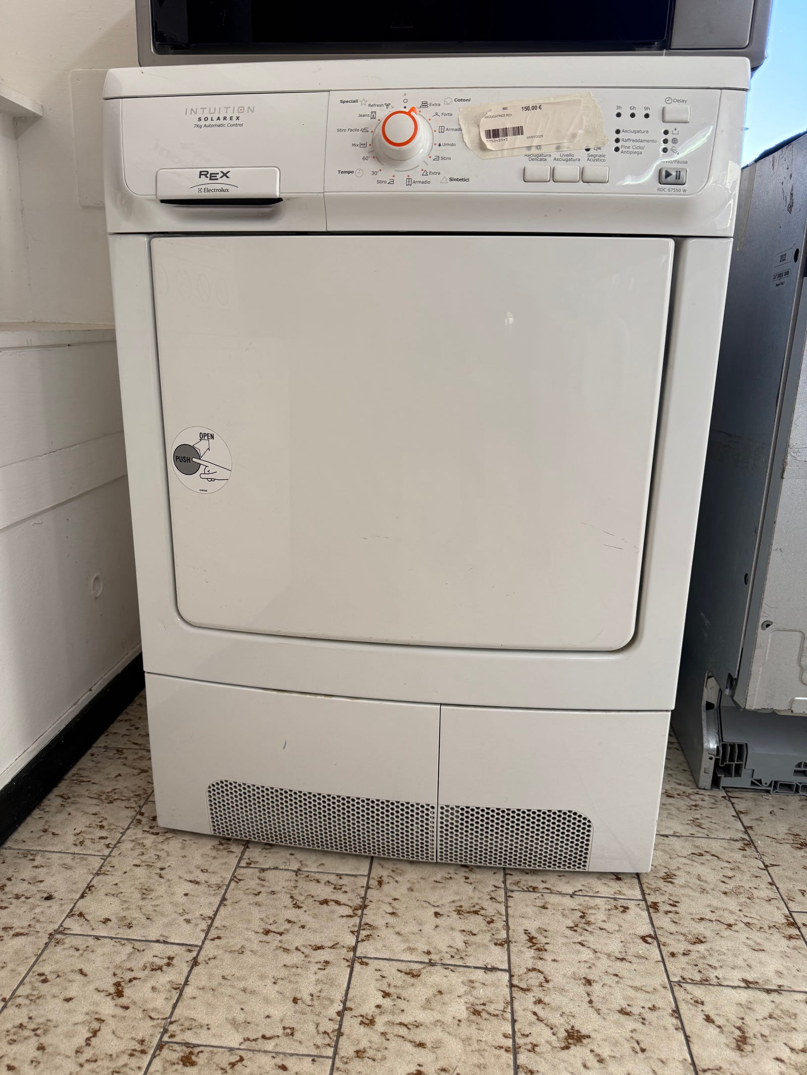 Asciugatrice usataREX RDC67550W