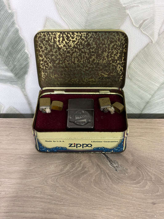 Accendino Zippo 60th Anniversary (1932-1992) – Edizione Commemorativa con Scatola Originale