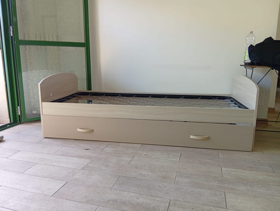 Letto doppio estraibile