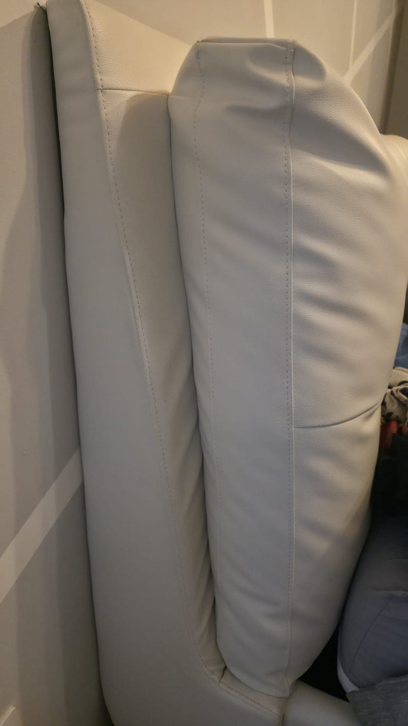 Letto contenitore matrimoniale in ecopelle
