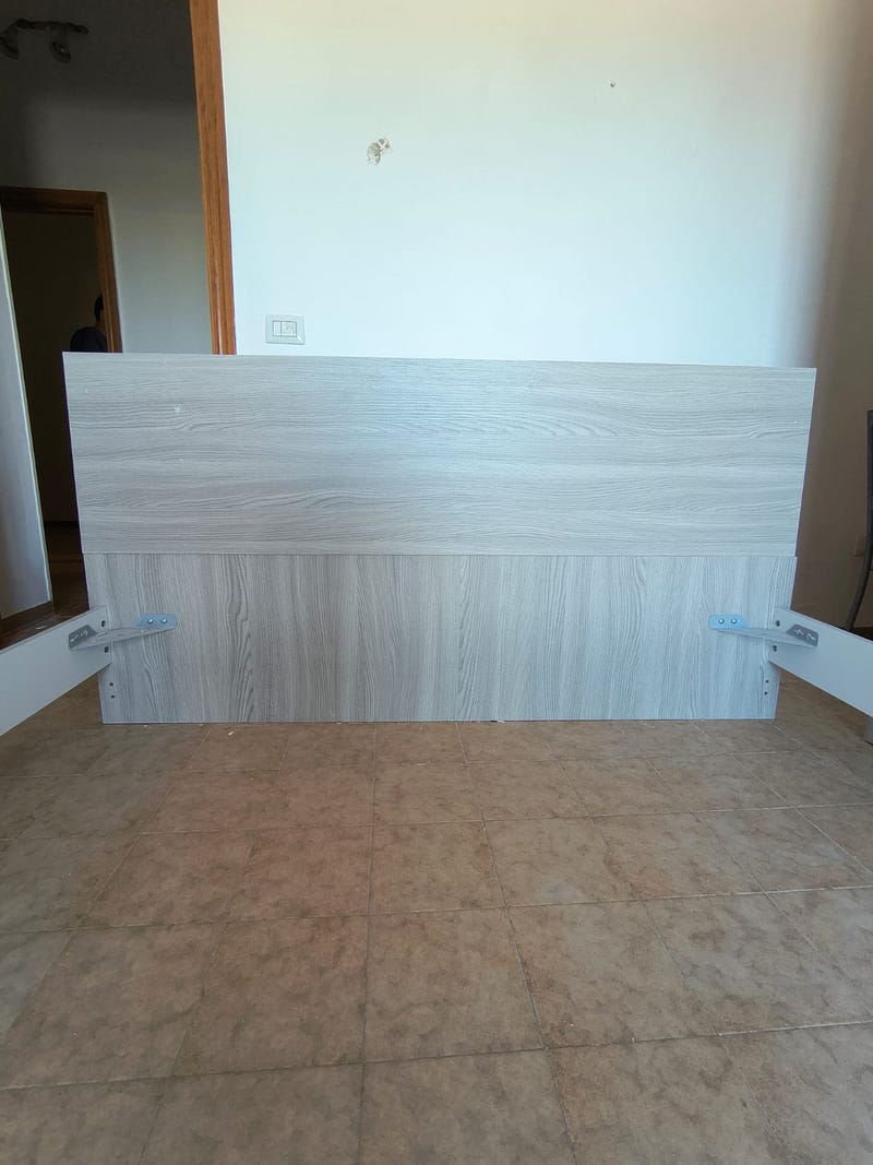 Letto matrimoniale + rete a doghe