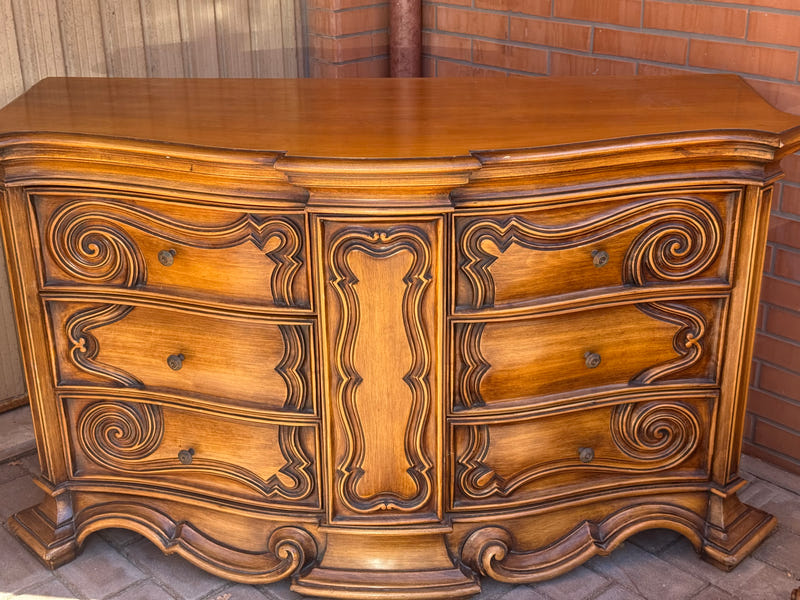 Tris Comò e comodini in legno