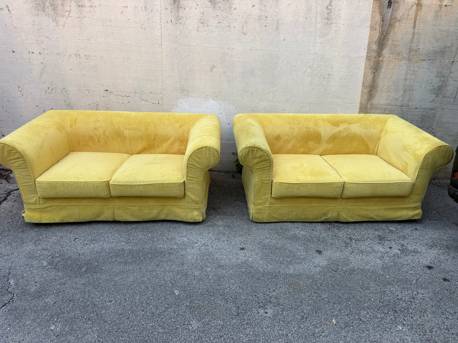 Coppia divani tessuto vendibili singolarmente