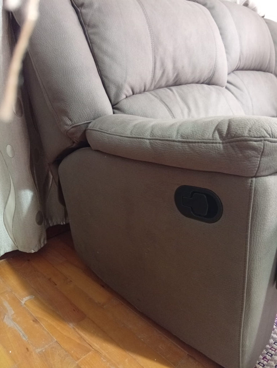 Divano angolare con Recliner meccanico