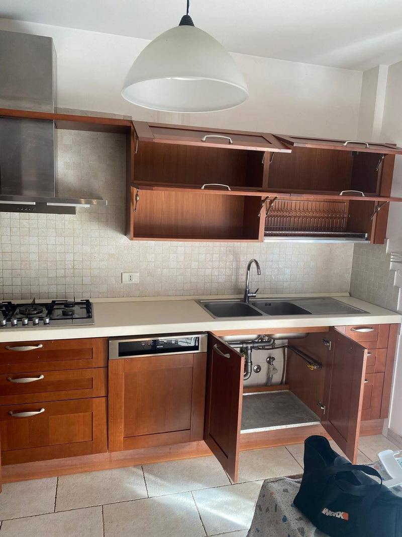 Cucina componibile angolare