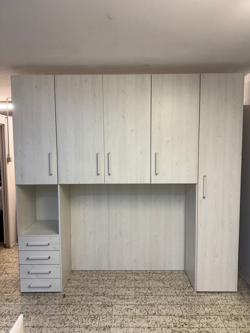 Cameretta a ponte da una piazza e mezza senza letto