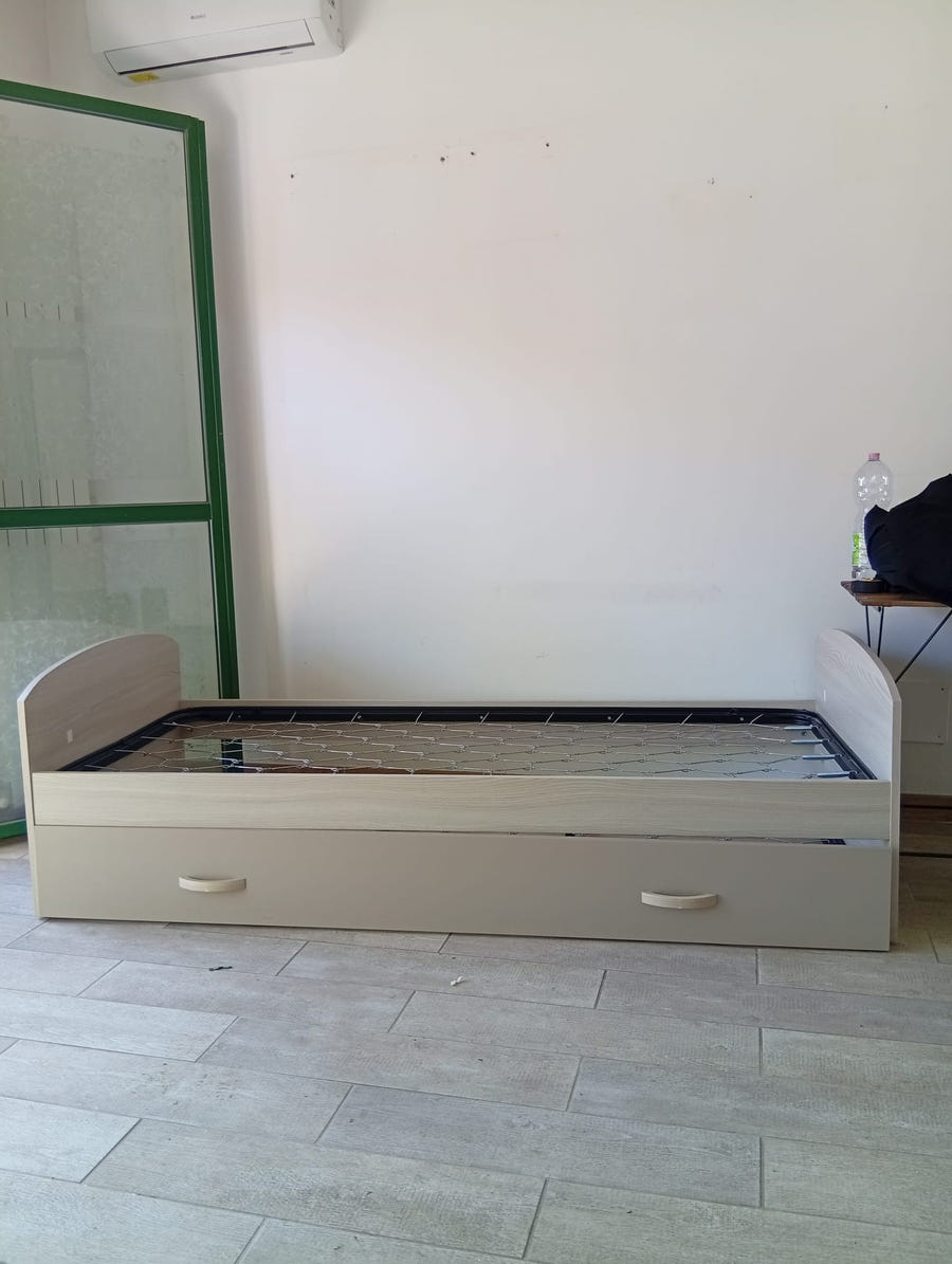Letto doppio estraibile