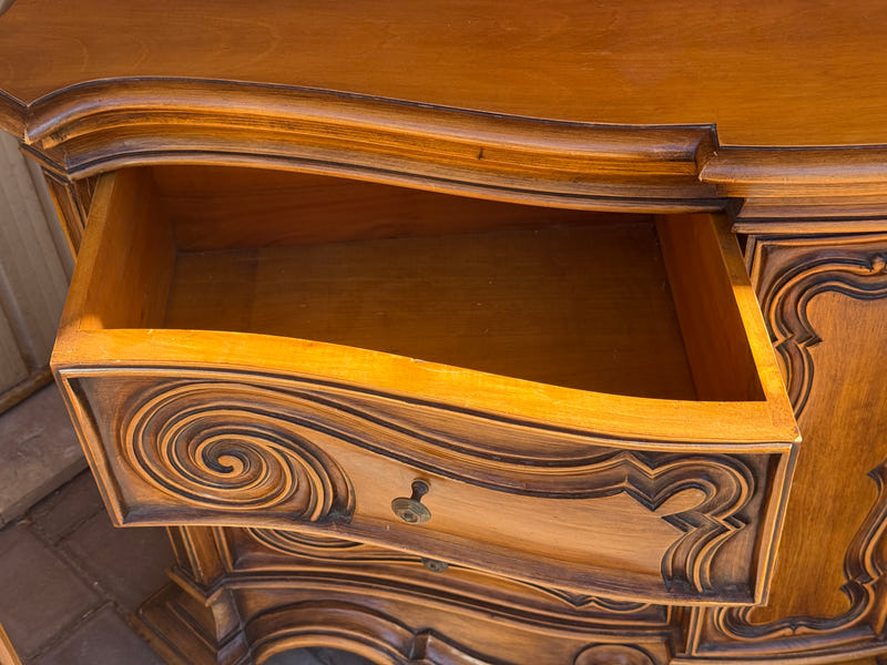 Tris Comò e comodini in legno