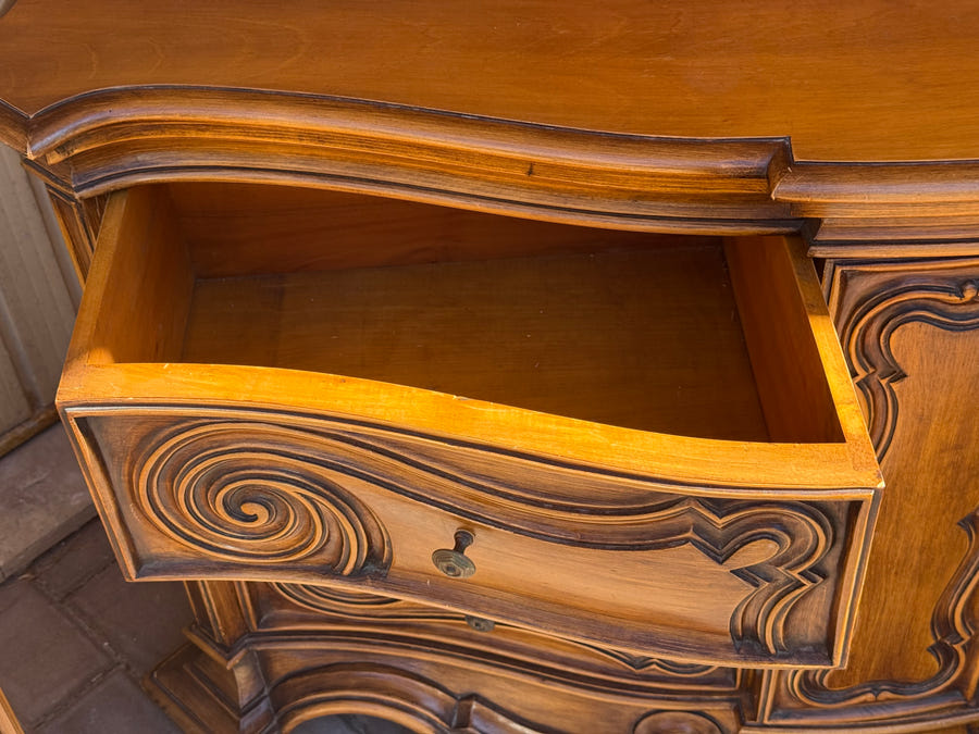 Tris Comò e comodini in legno