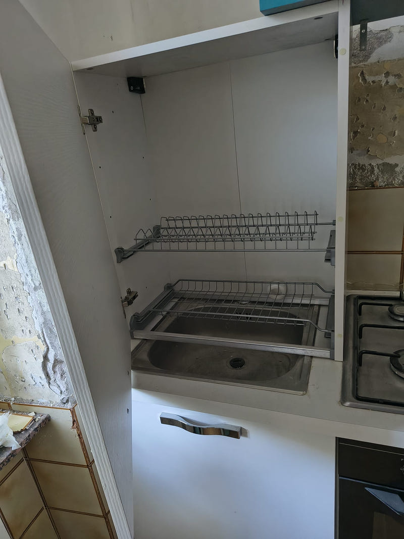 Mini cucina 180 cm con elettrodomestici
