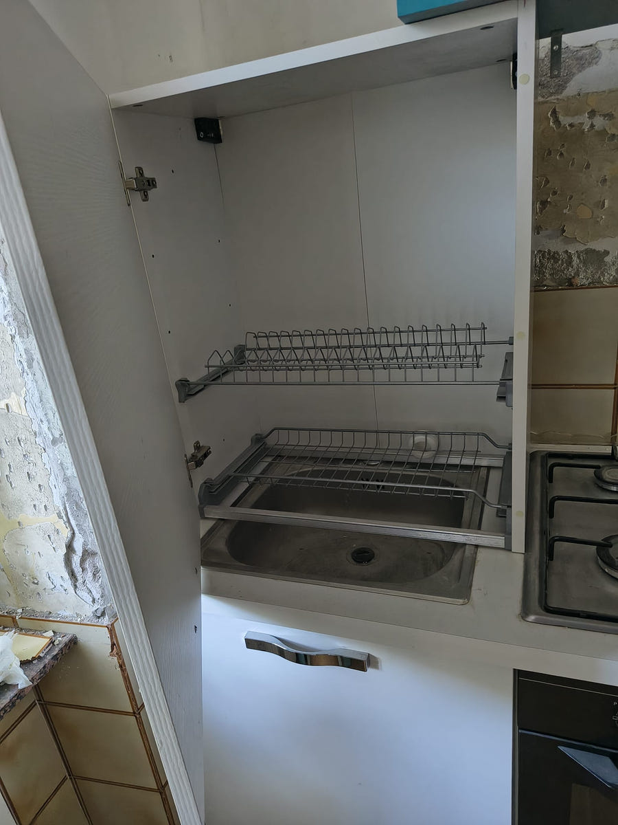 Mini cucina 180 cm con elettrodomestici