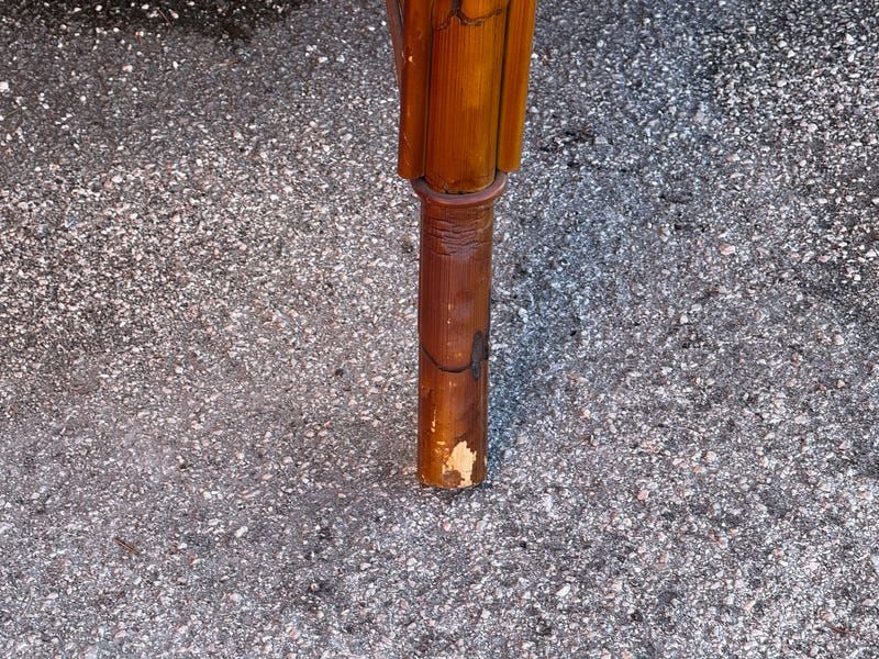 Tavolo da gioco in bambù – Piano rinnovato