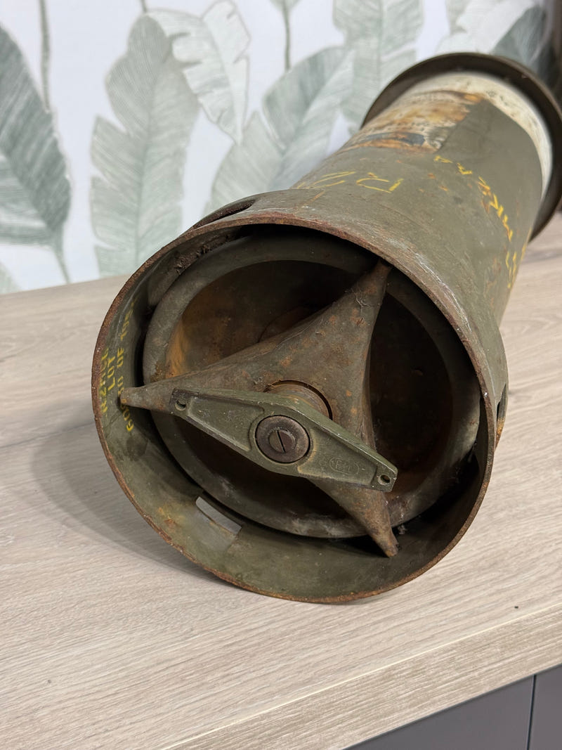 Contenitore Militare Carica di Lancio 155mm M4 – USA/Italia Mutual Defense (1954)