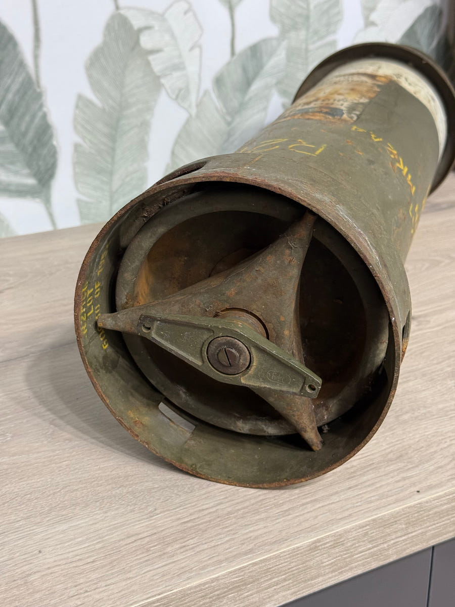 Contenitore Militare Carica di Lancio 155mm M4 – USA/Italia Mutual Defense (1954)