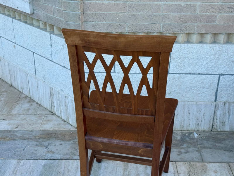 6 sedie in legno
