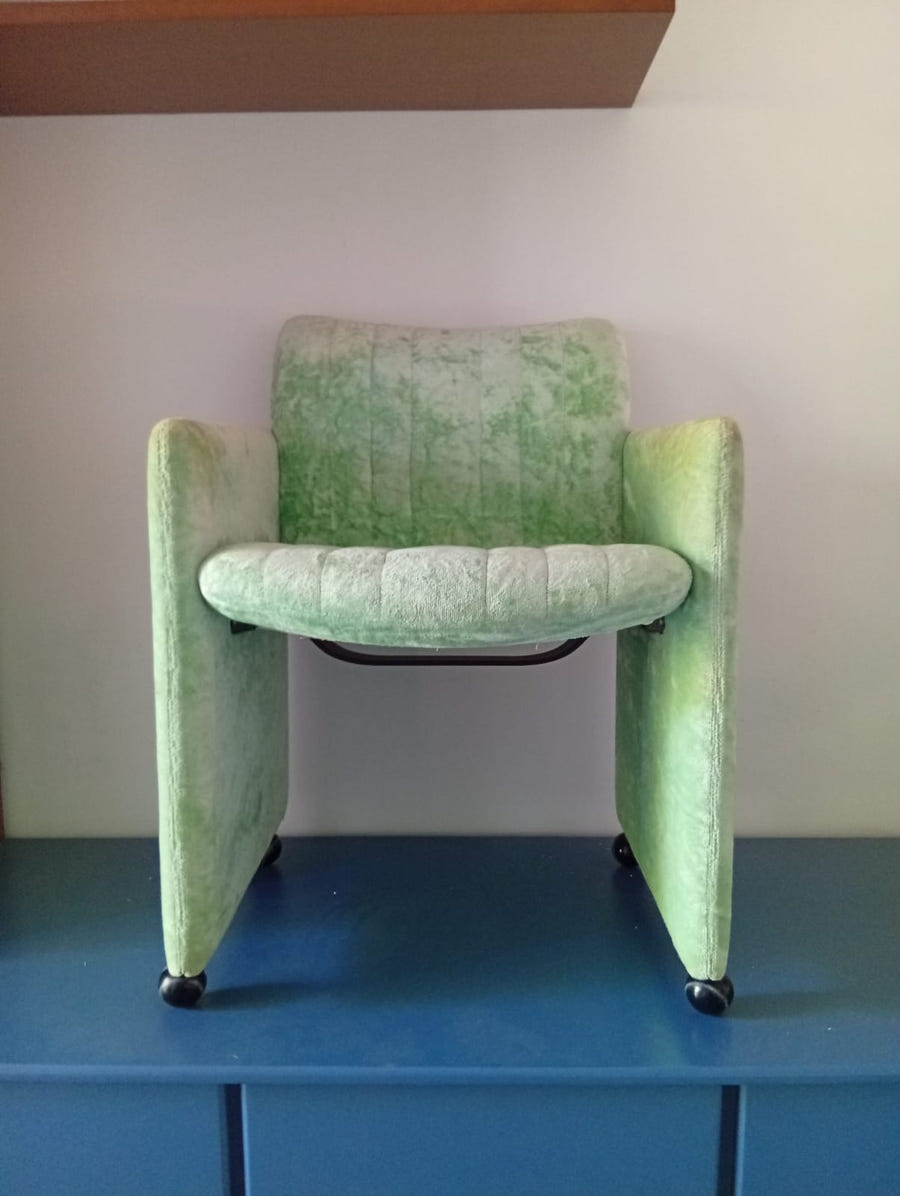 Set 4 sedie vintage modello "Montebello" Simon Gavina