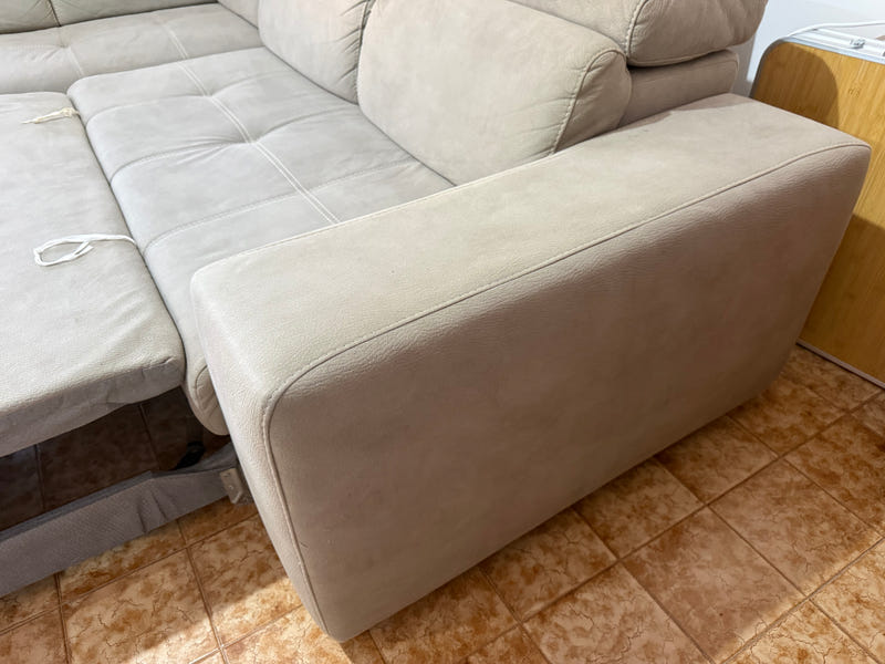 Divano letto angolare
