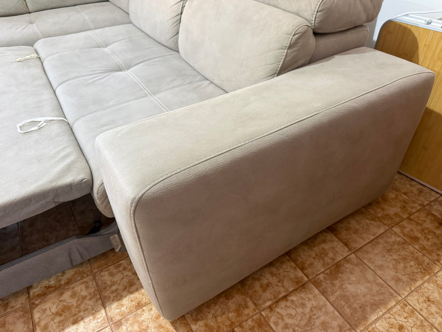 Divano letto angolare