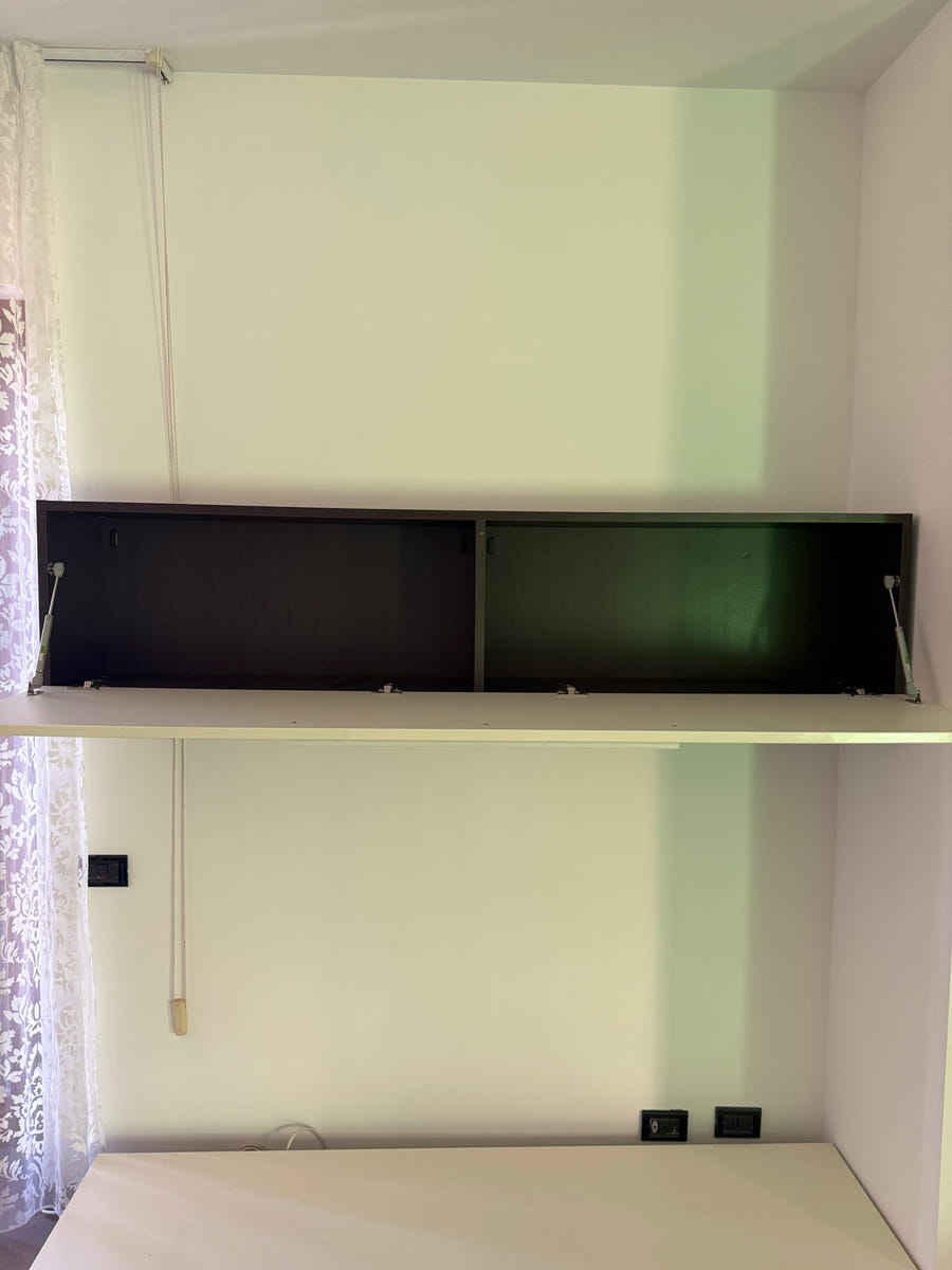 Mobile soggiorno porta tv moderno bianco lucido
