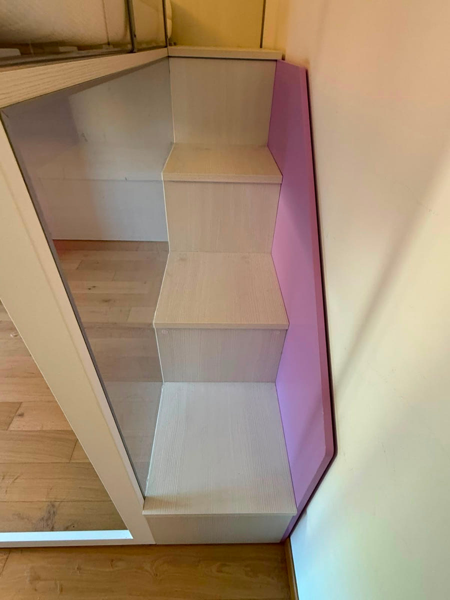 Cameretta a ponte angolare MORETTI COMPACT