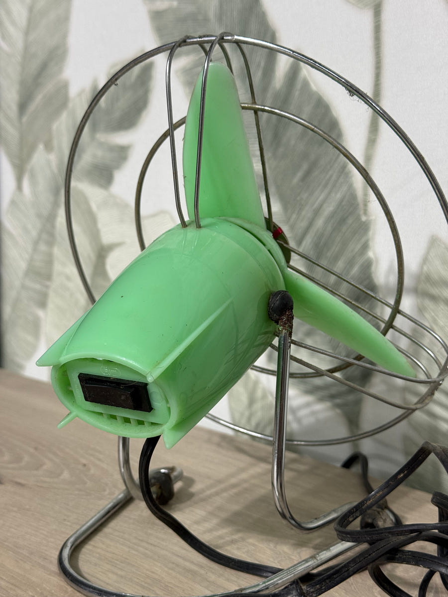 Ventilatore da tavolo VINTAGE BJM mod Kind anni 60/70 funzionante
