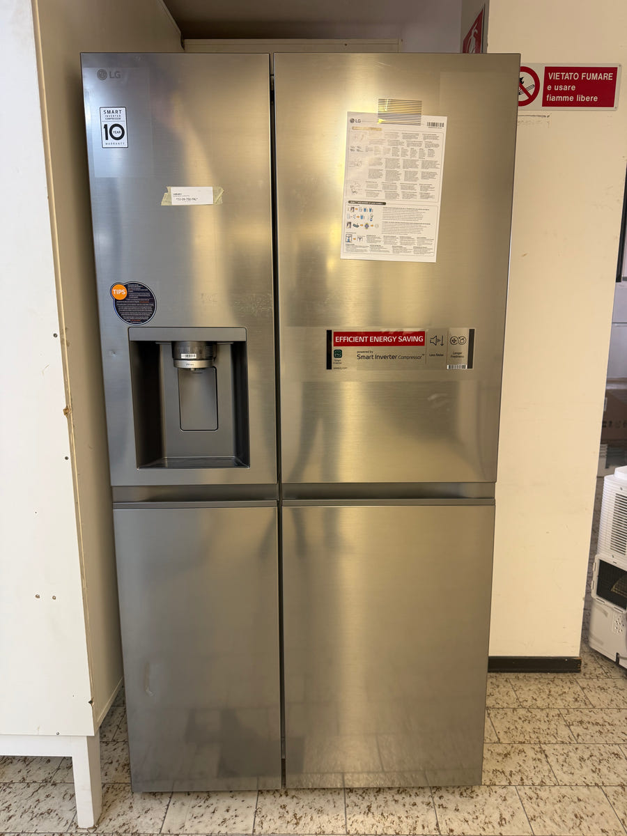 FRIGORIFERO NUOVO LG SIDE-BY-SIDE 628 L – 2 ANNI DI GARANZIA