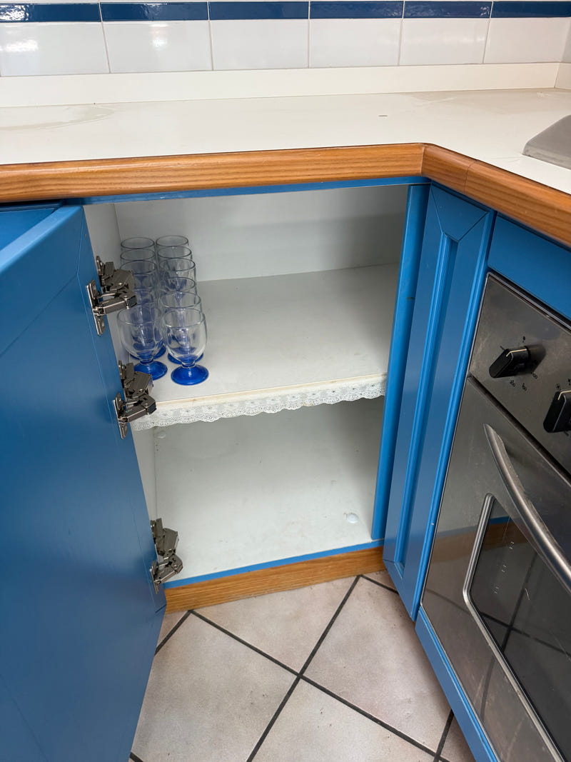 Cucina angolare stile rustico