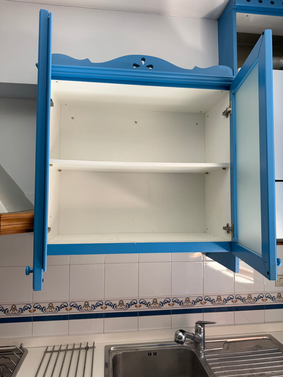 Cucina angolare stile rustico