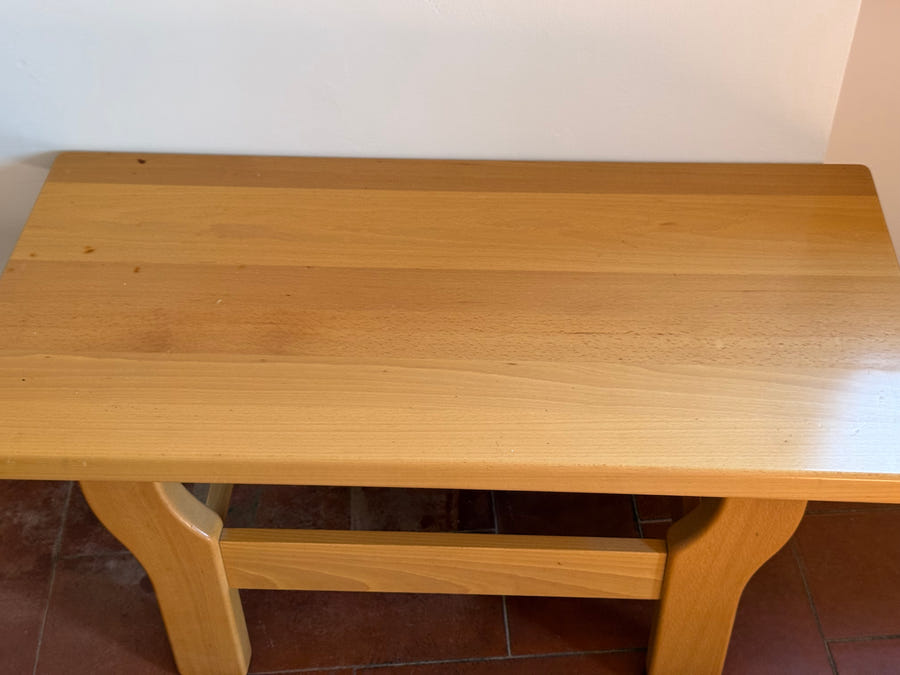 Tavolino basso da salotto in legno