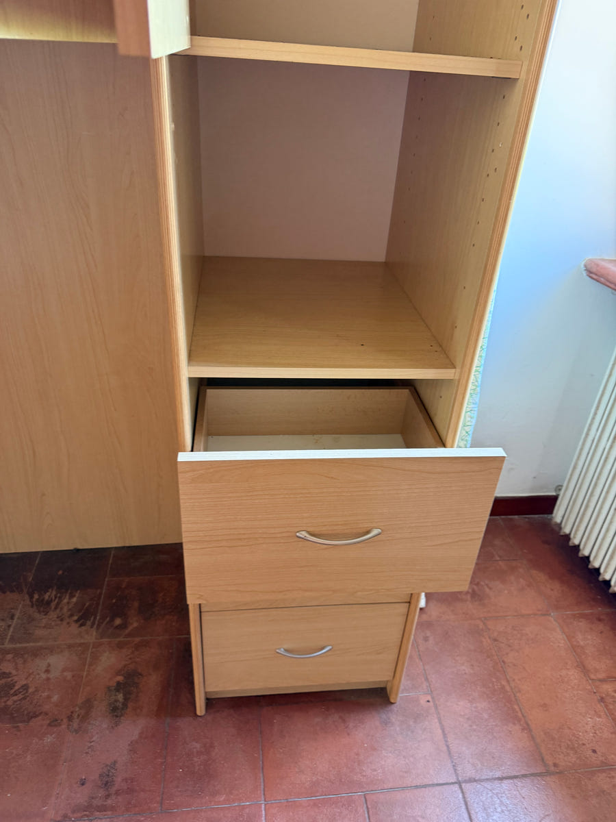 Cameretta a ponte senza letto
