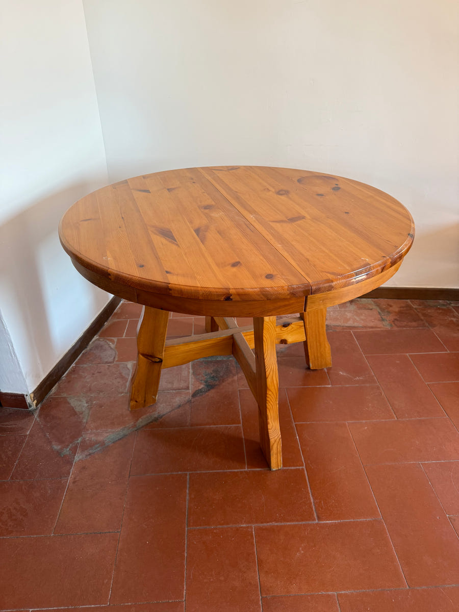 Tavolo allungabile in abete