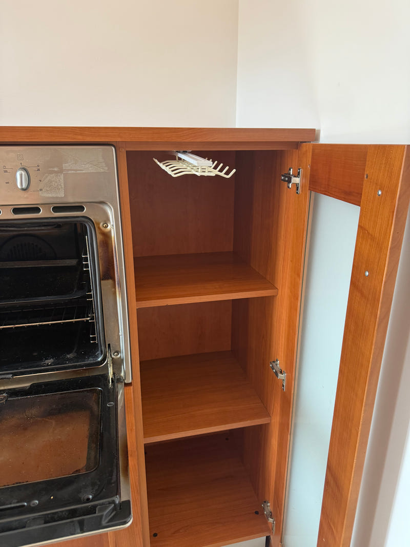 Cucina lineare lunga 315+105 cm