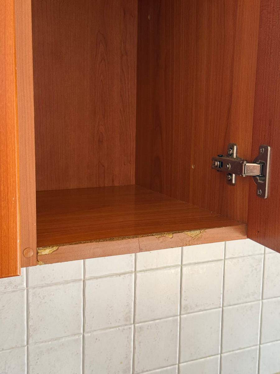 Cucina lineare lunga 315+105 cm